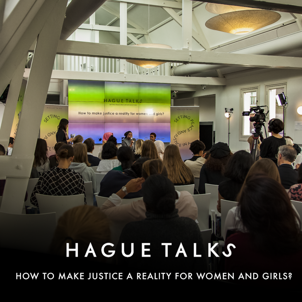 Justice for women and girls - HagueTalks event
